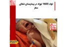 تولد ۱۶۰۳ نوزاد در بیمارستان شفای سقز